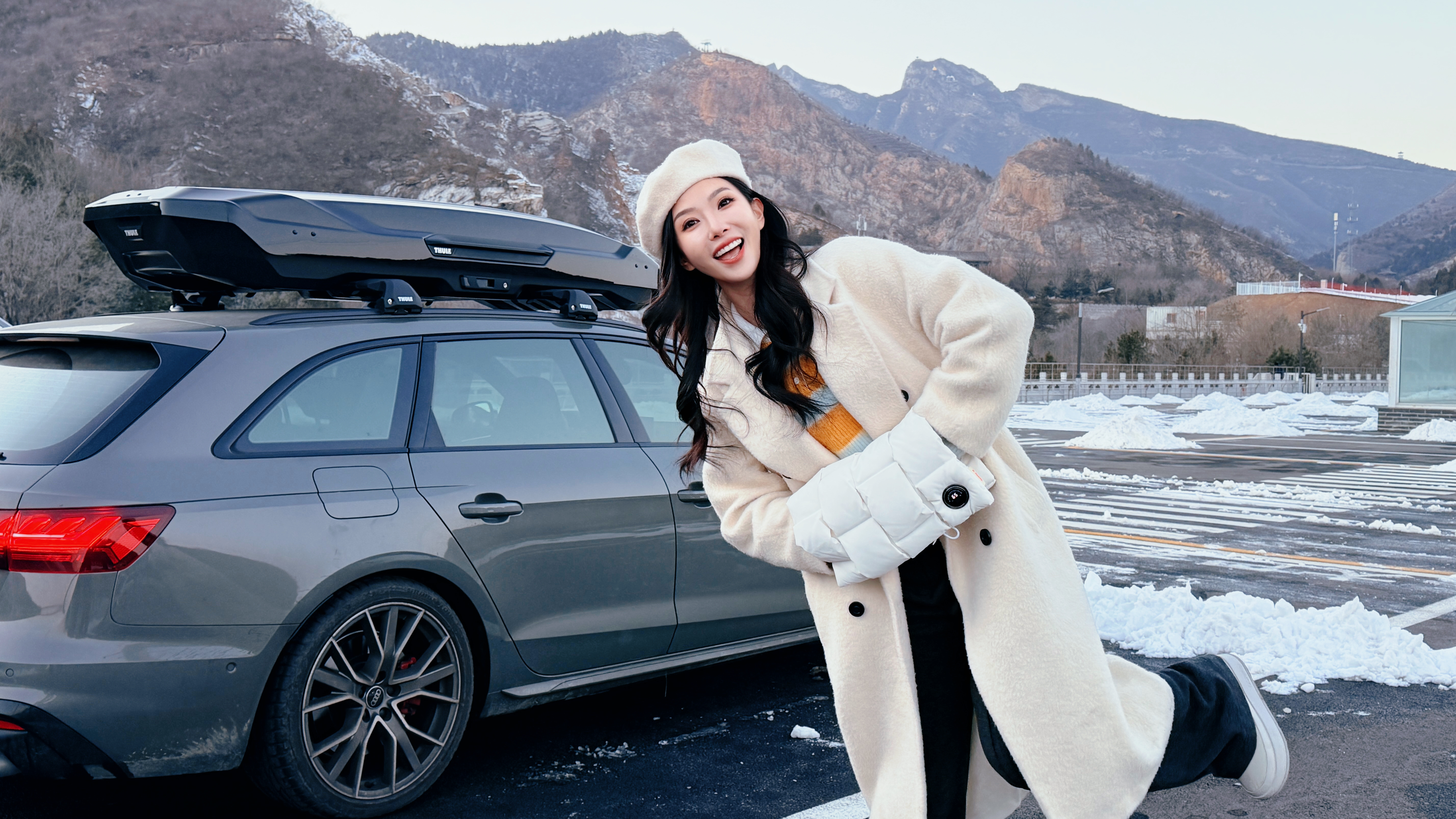 是谁的车，在雪后从从容容游刃有余啊啊 我的 北京