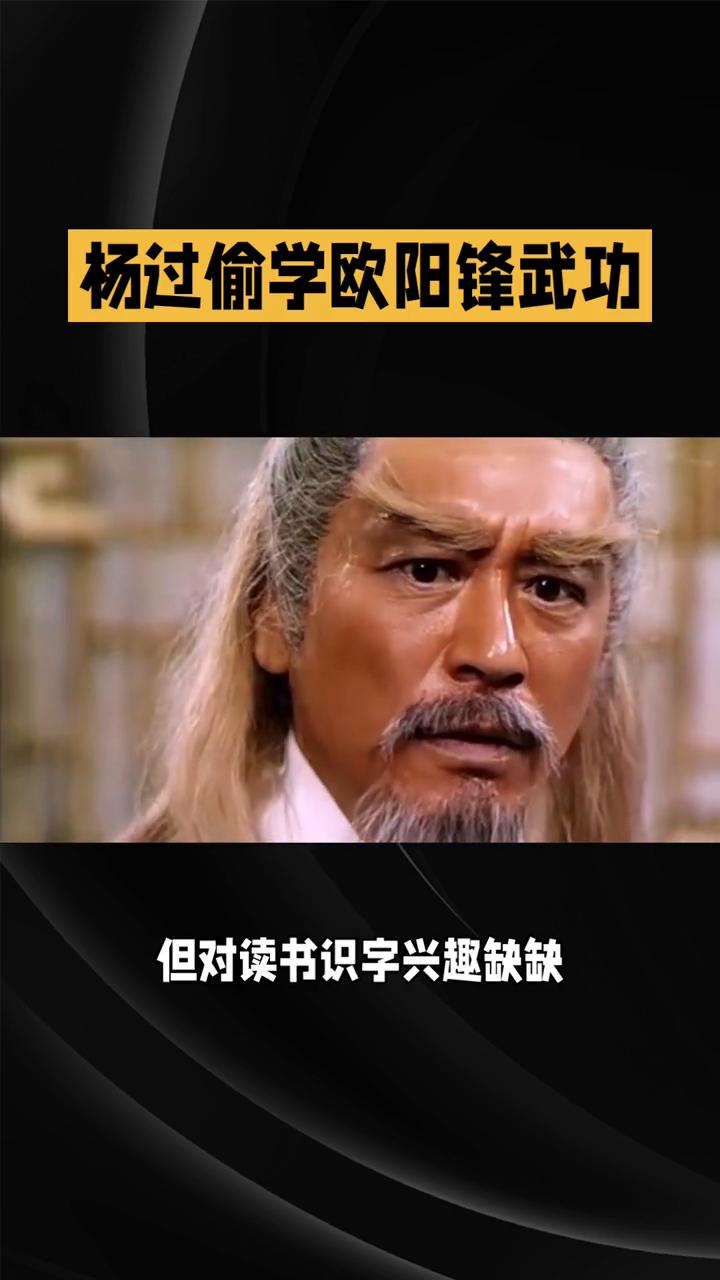杨过偷学欧阳锋武功。
83版《神雕侠侣》第二集：桃花岛风波起。上一集结尾，杨过随