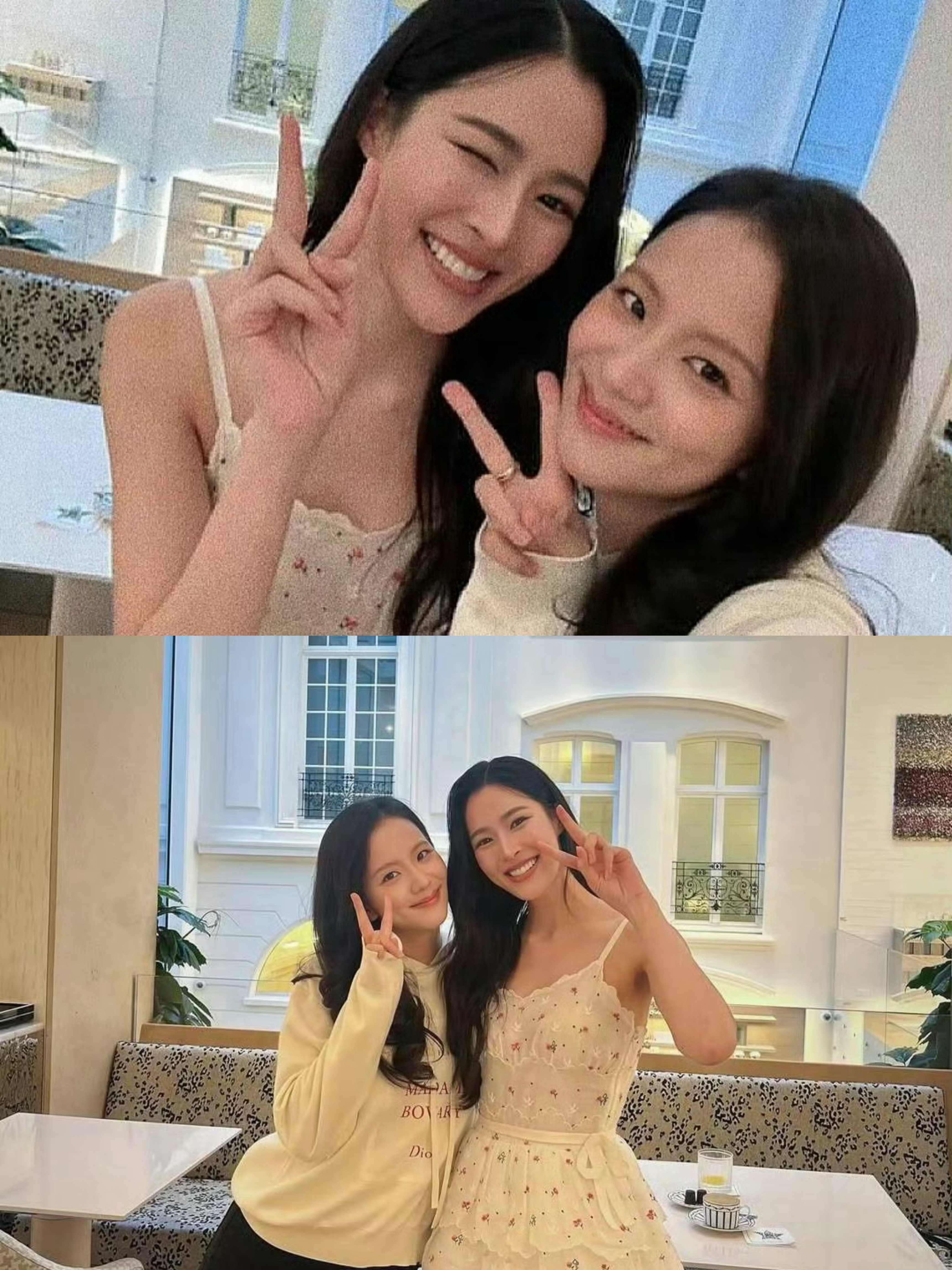 金智秀jisoo ～邝玲玲～妈耶～合照了[哆啦A梦吃惊] ​​​