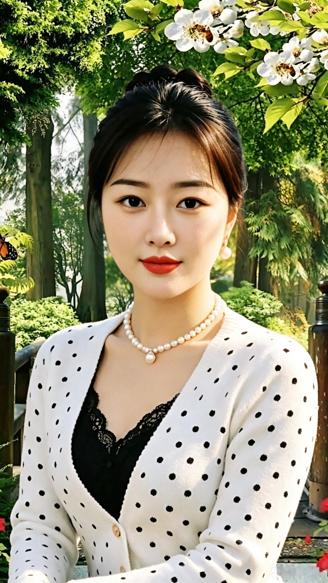 在这美妙的时光中，她独自绚烂绽放。她渴望寻觅一位懂她之人，一同观赏日出日落，一同