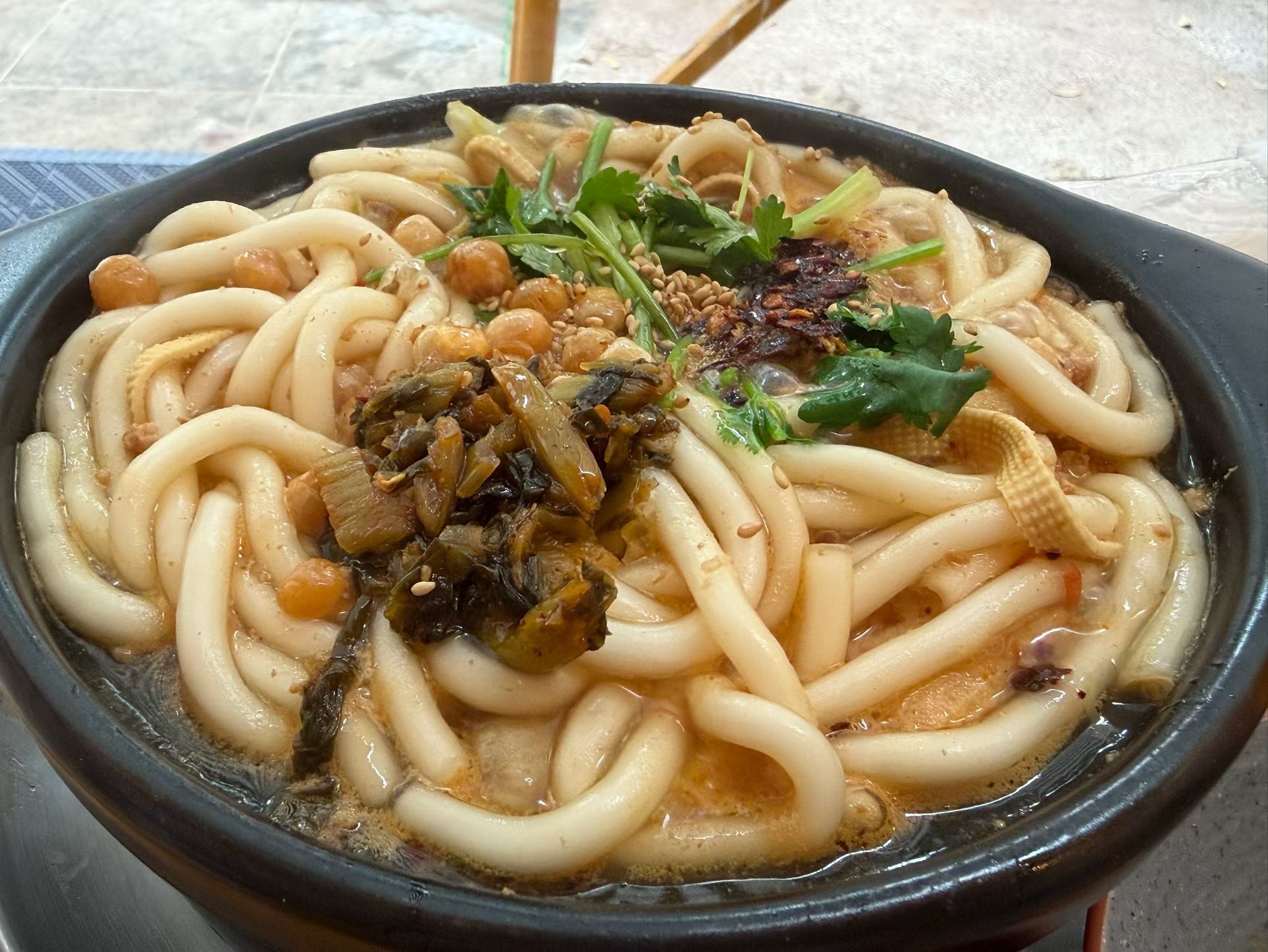 说着不吃 但还是要了一份土豆粉 