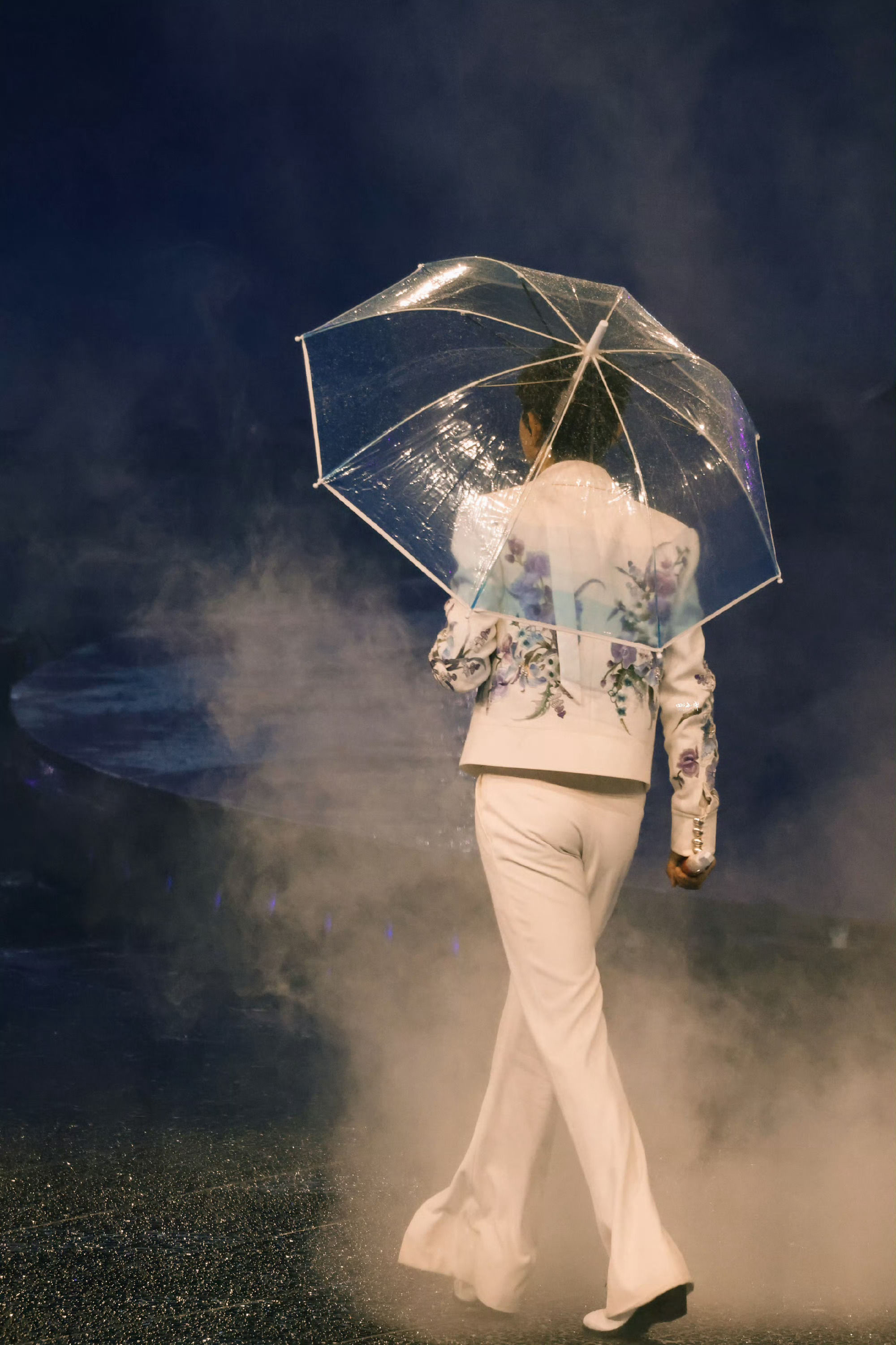 张杰演唱会只有张杰在淋雨 淋雨不影响演唱会的激情，反而出了很多雨中神图！ 