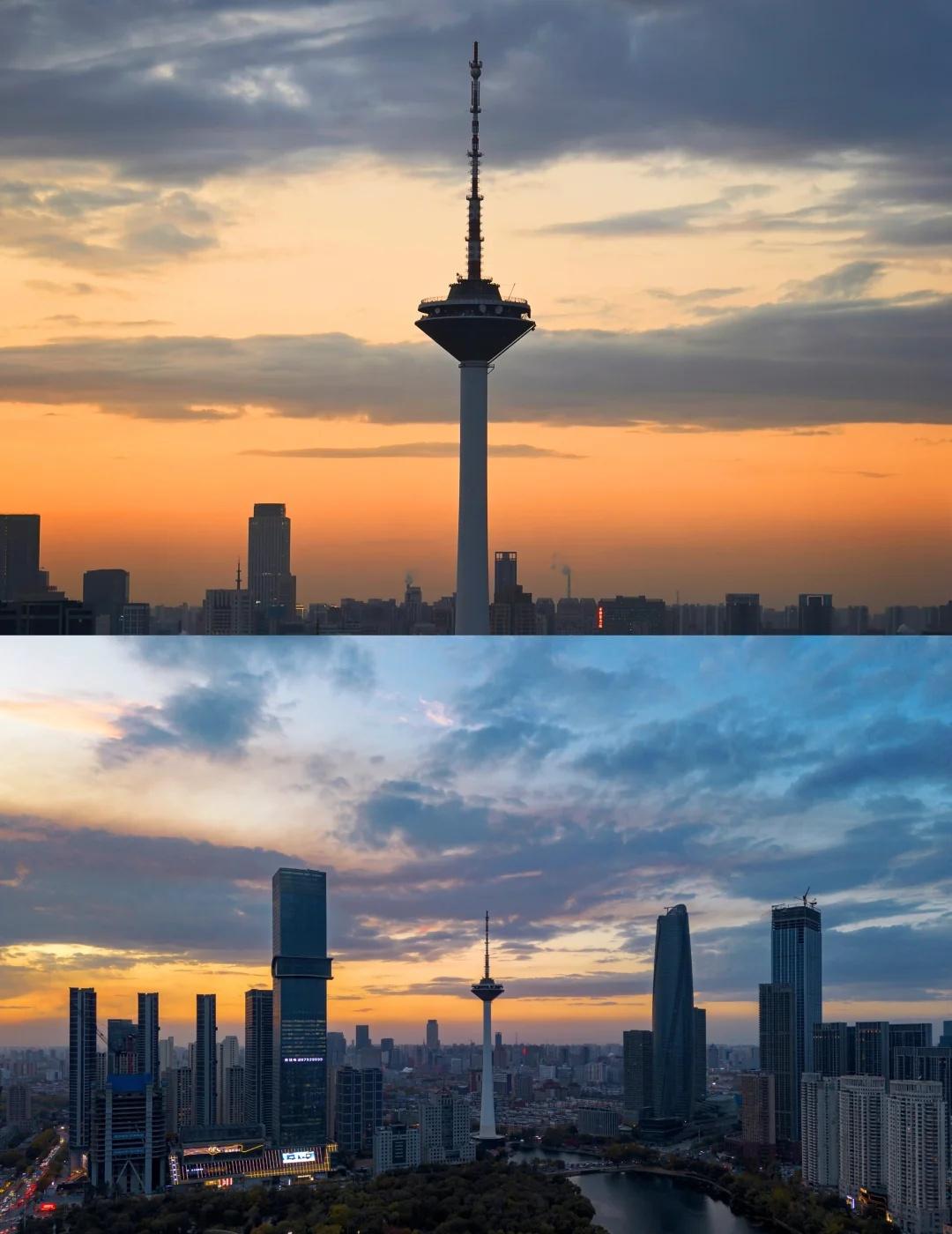 11.1📍沈阳▪晚霞
预报小烧，实际也差不多，云很多，烧起来的云少
♪
规培以