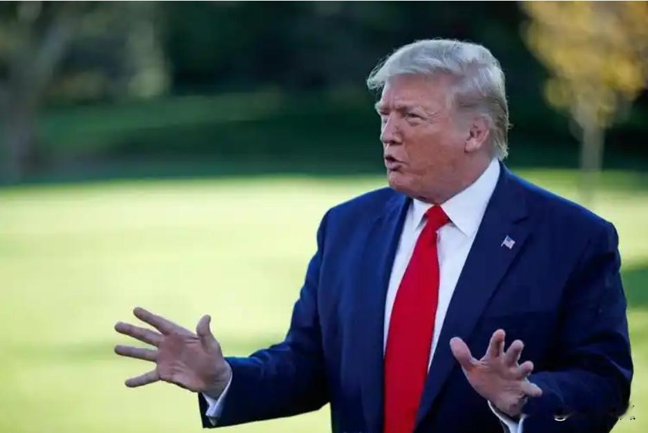 美国亲巴勒斯坦的民众难受了。特朗普在演讲中重申，他坚决支持以色列的行动，他要在上