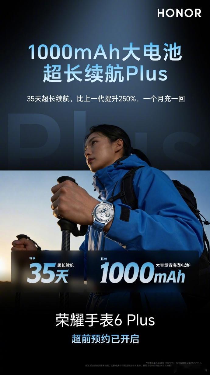 夏日科学运动，刚首销的荣耀手表6 Plus 数字系列升级。120+运动模式够全面