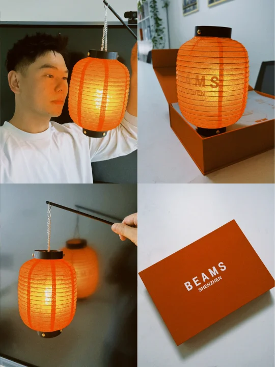 BEAMS做的灯笼✨也太可啦‼️