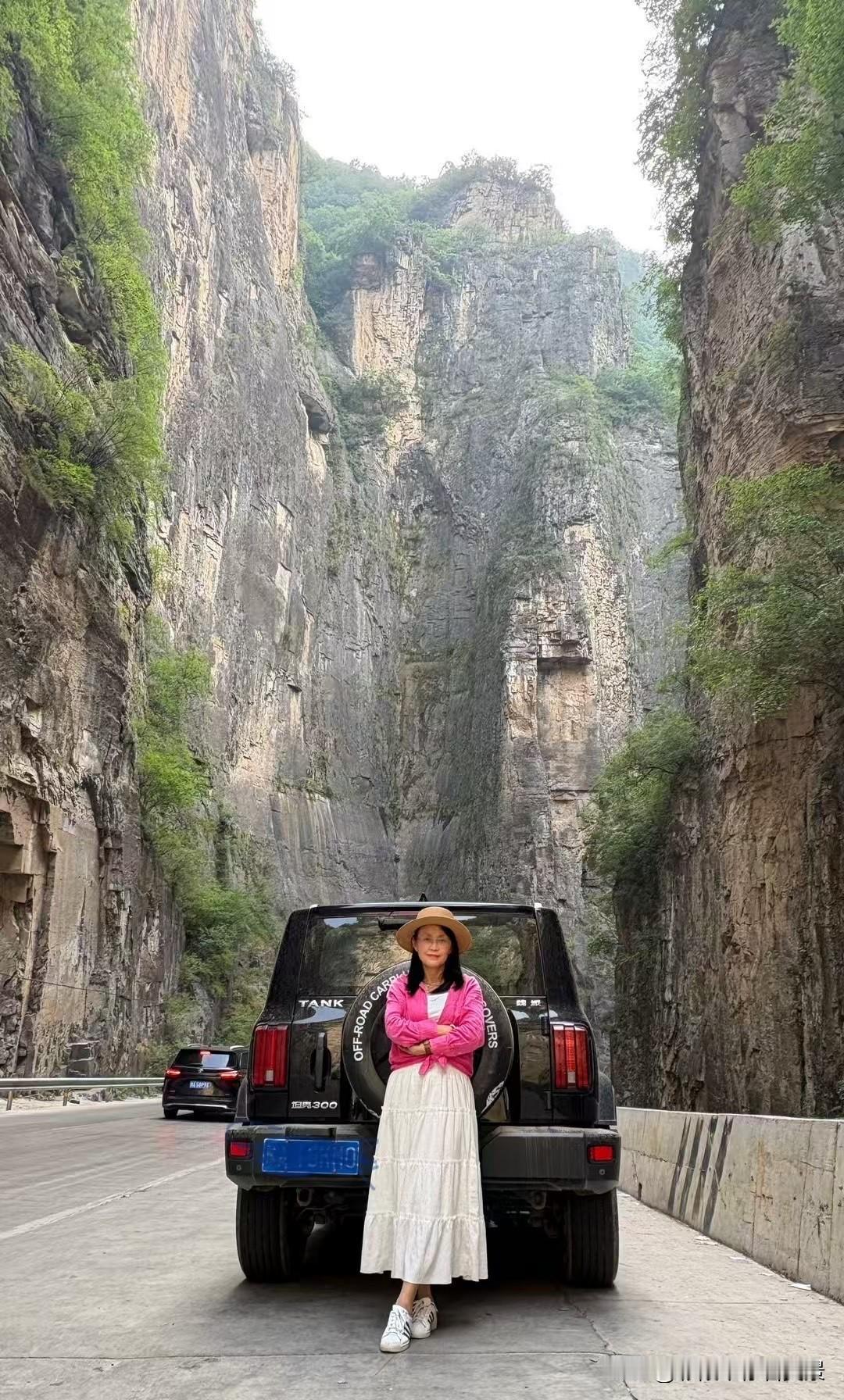 58+退休阿姨｜一人一车自驾南太行第二天
今天开始挑战车技啦，今日自驾行程：双底