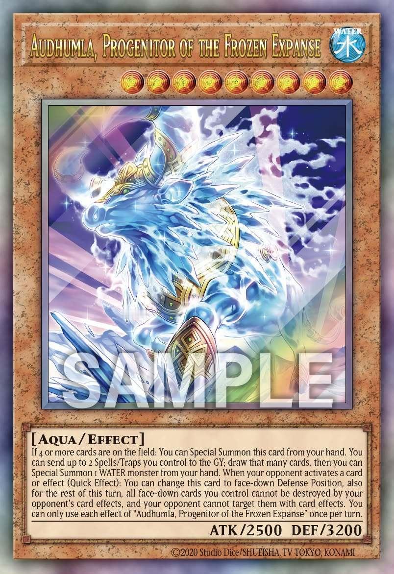 游戏王TCG BETB<1306> 海外独有卡Audhumla, Progeni