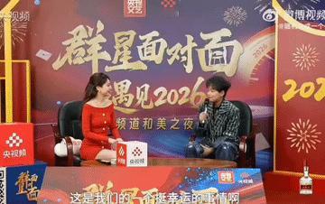 苏醒在央视和美之夜接受采访，
主持人说今年年初在春晚看到你了，年末又看到你了，