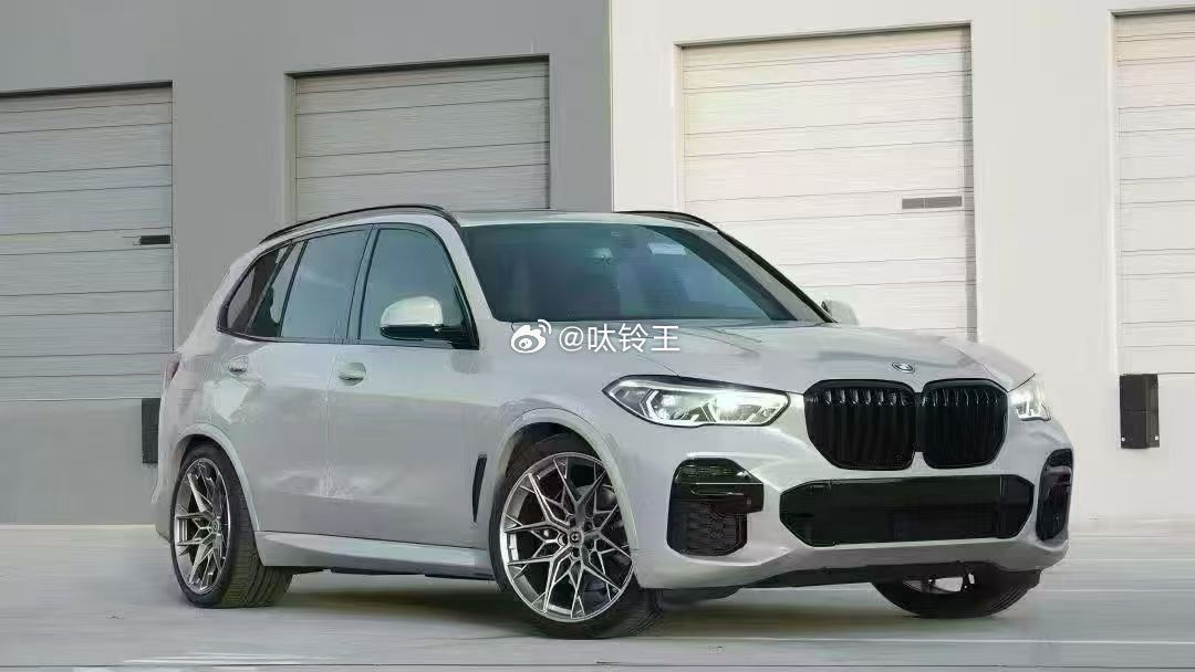 BMW X5 G05升级HRE FF10 银色21寸22寸现货， 新款X5/X6