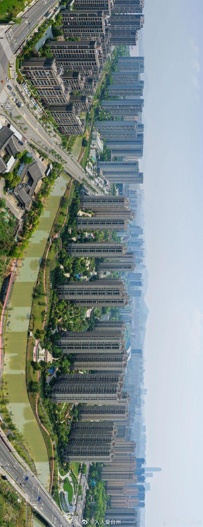 【山水城市5公里滨水画廊串联起台州与自然 】近日，台州椒江，永宁河绿道500多米