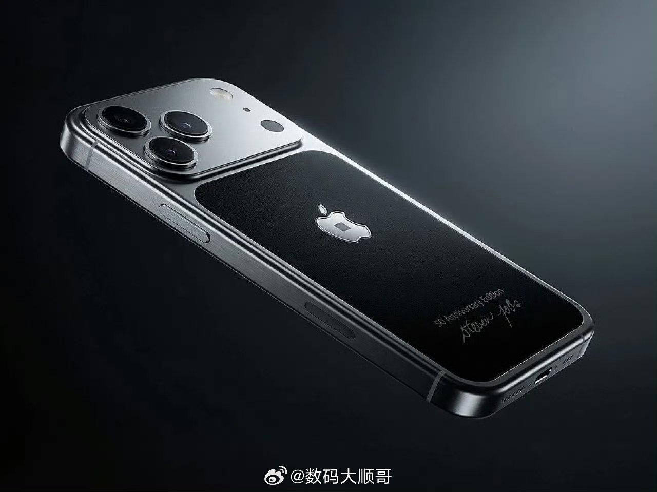 乔布斯定制版iPhone17Pro推出 Caviar推出致敬乔布斯定制版iPho