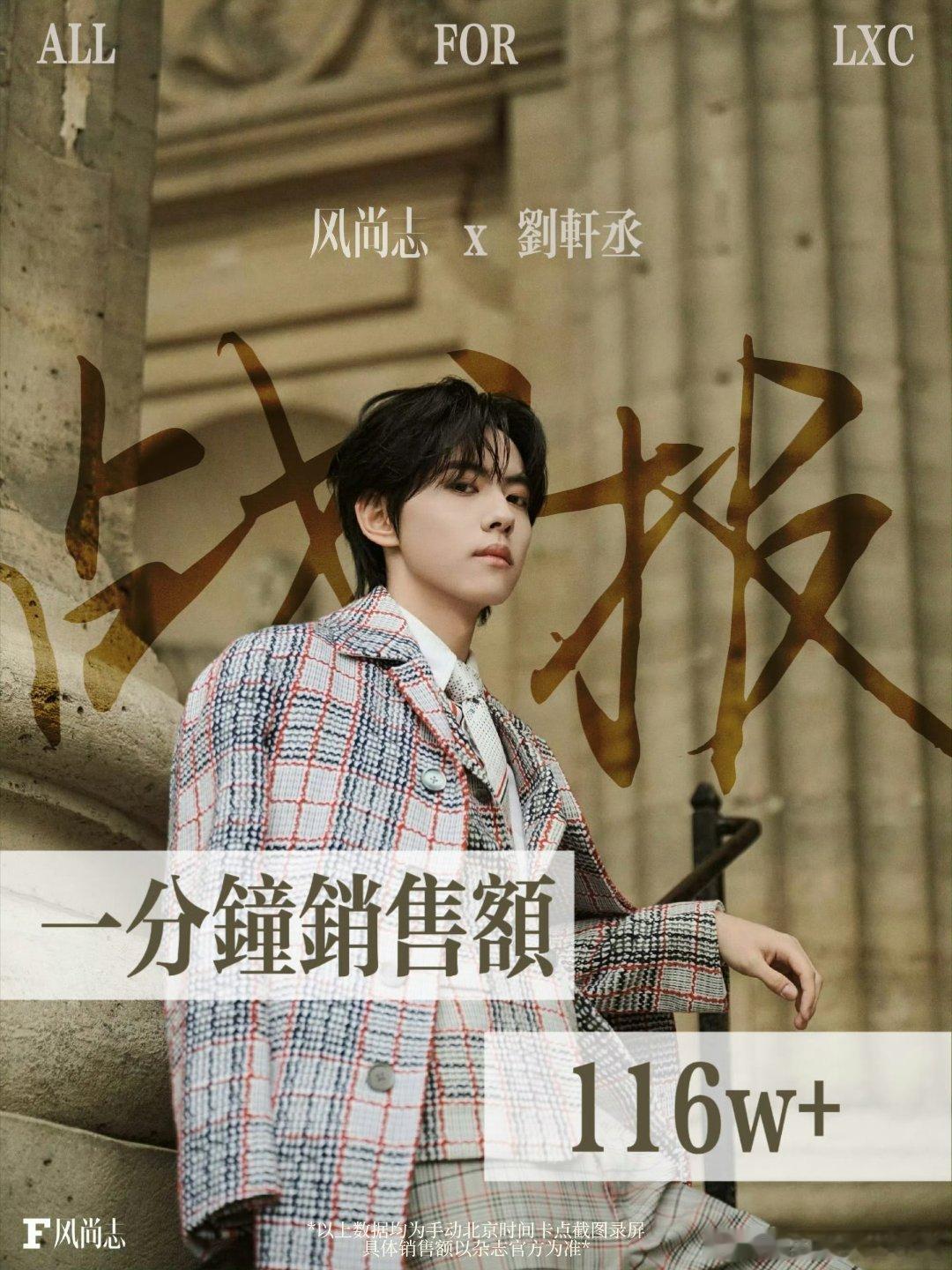 刘轩丞风尚志杂志销售战报 ​​​
