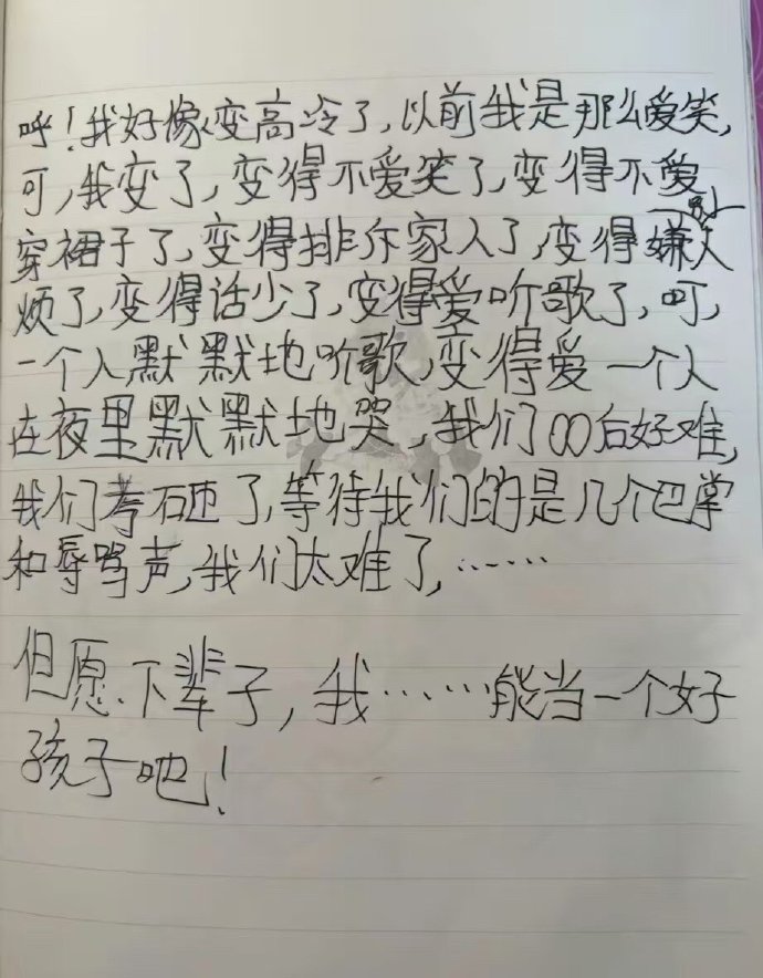 没人能平静地看完小时候的日记[允悲] ​​​