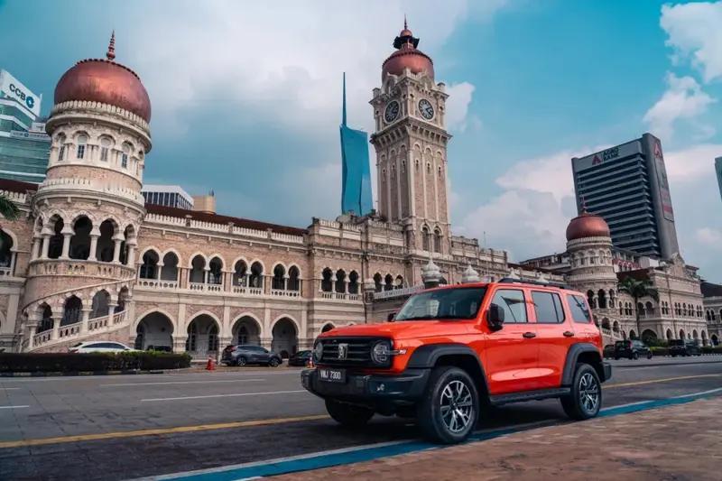 【坦克300马来西亚上市】8月4日，我们从官方了解到，长城汽车官宣坦克300在马