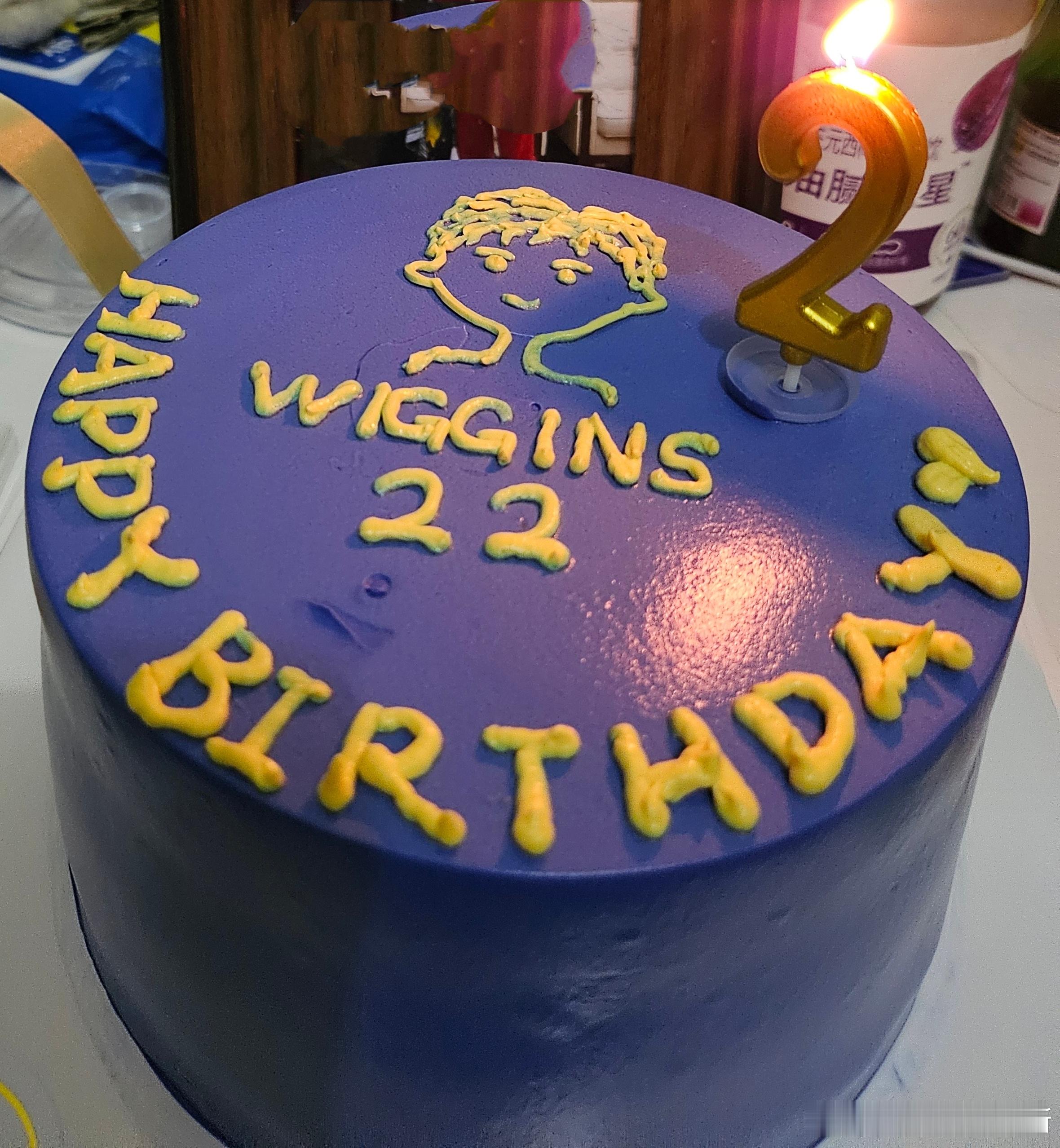 粉丝投稿：为嘴哥庆生[笑哈哈][笑哈哈]#金州勇士[超话]##勇士战胜湖人# ​