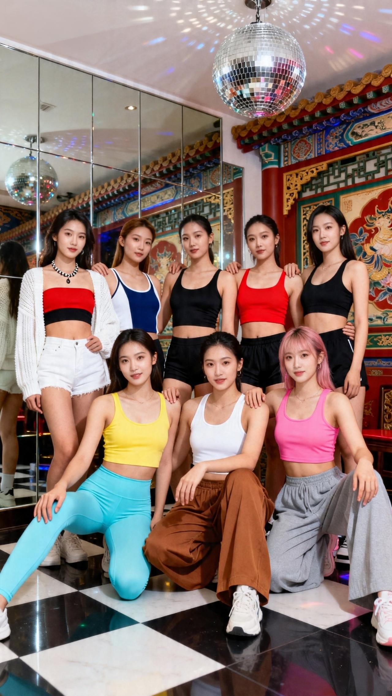 古韵新潮，自带高光。

国潮风   运动穿搭   