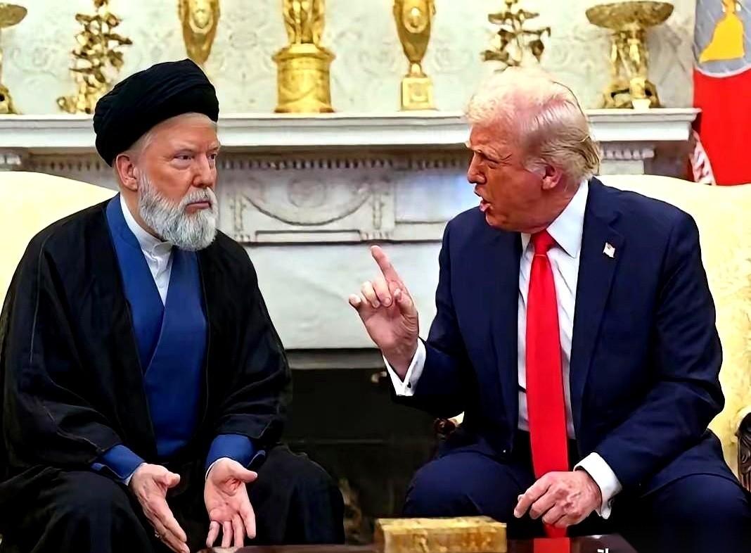 特朗普这一觉醒来，火气大得能把白宫房顶掀了。
大清早还没等大家缓过神，他的社交账