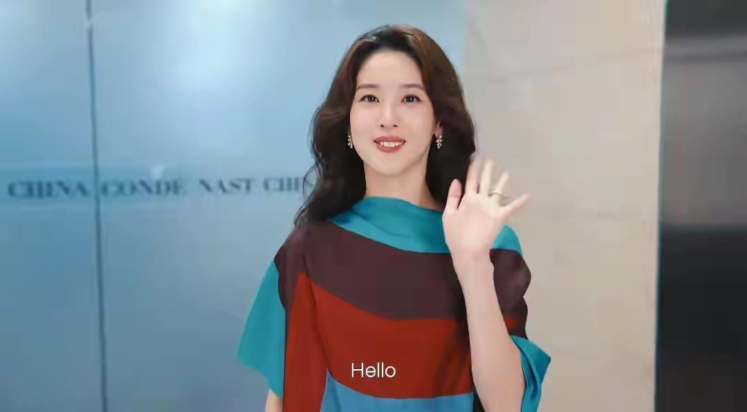 章泽天太美了，气质非常好