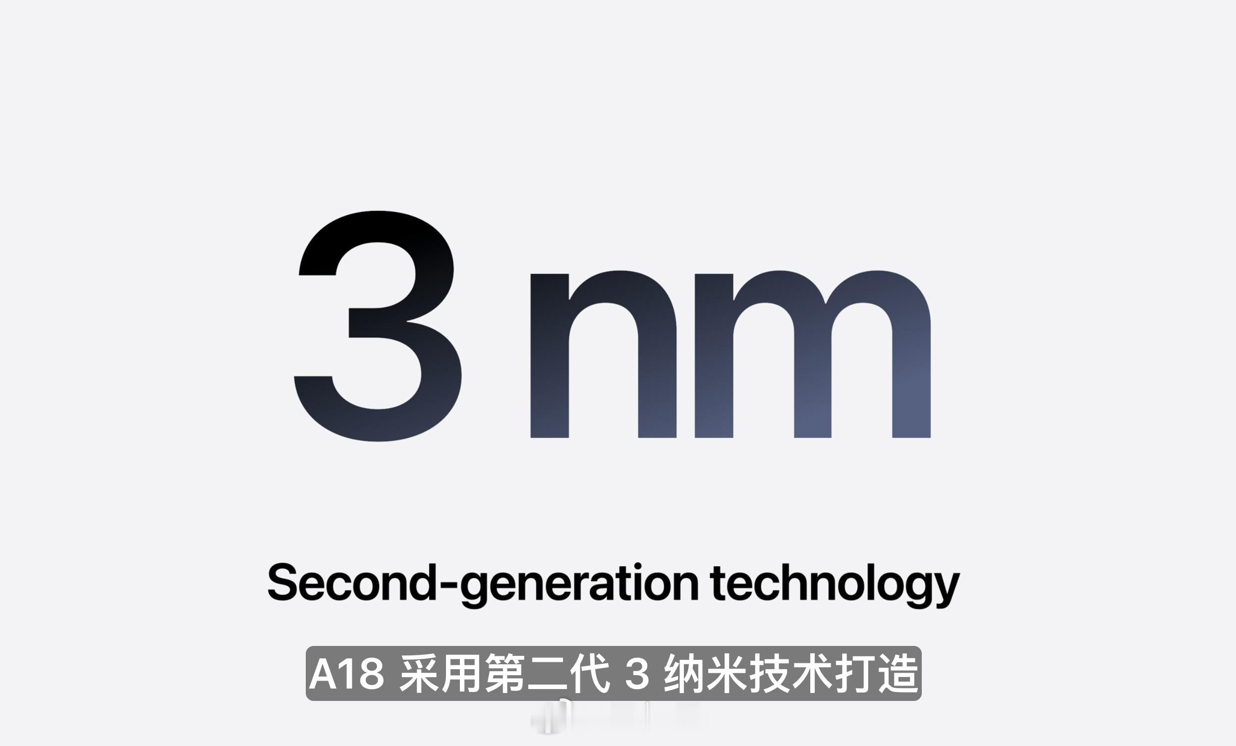 #Apple发布会# 3nm的A18芯片，能不能玩黑猴子？ ​​​