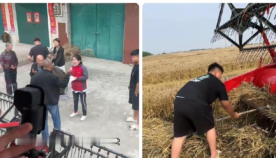 暖心夫妻跨省驰援湖北收麦，好心帮忙反遭恶意讹诈，夫妻俩委屈落泪
 
眼下正值小麦