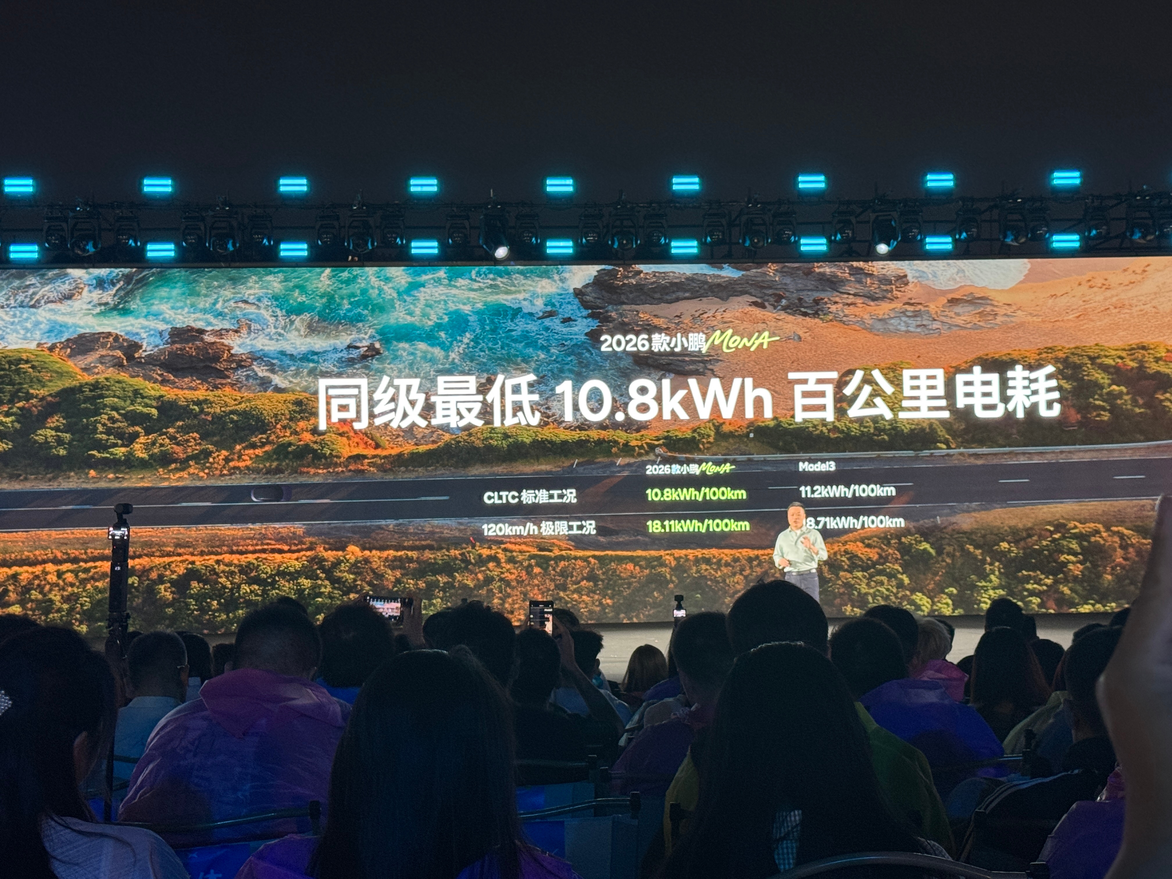 这车这次续航真的挺牛，电池大小没改，就靠小鹏自己的碳化硅电驱和热泵空调，续航直接