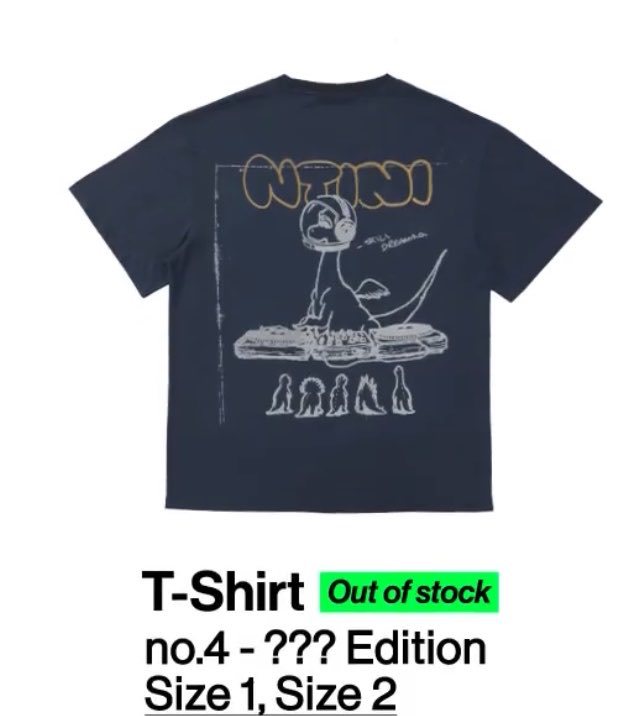 由个人参与设计（？）的衣服包包快闪取自Antinitonny的“NTINI”深蓝