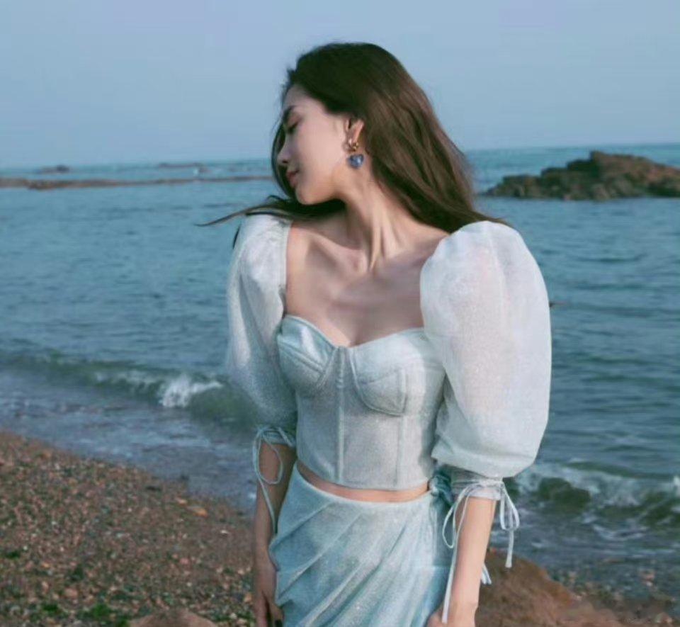 超爱Angelababy这种“松弛感”的美 ​​​