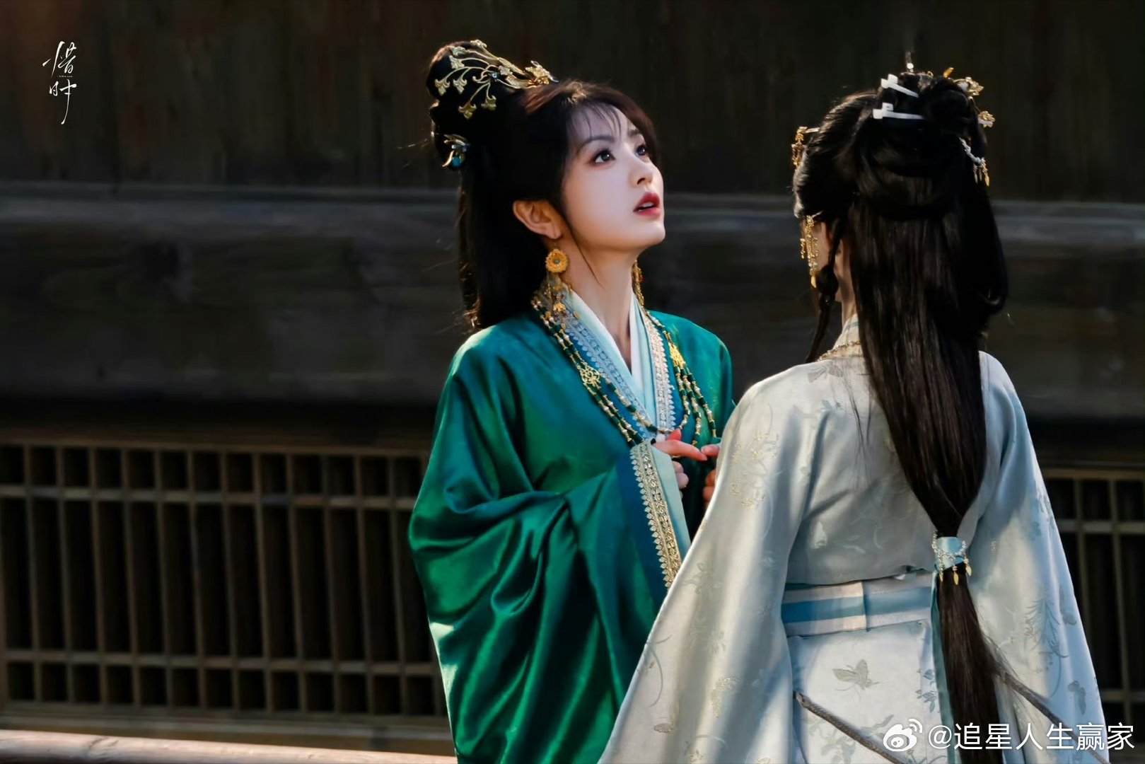 田曦薇嫁金钗君黛绿衣华服路透，这狠劲真是爽到了恶毒小猫🐱 