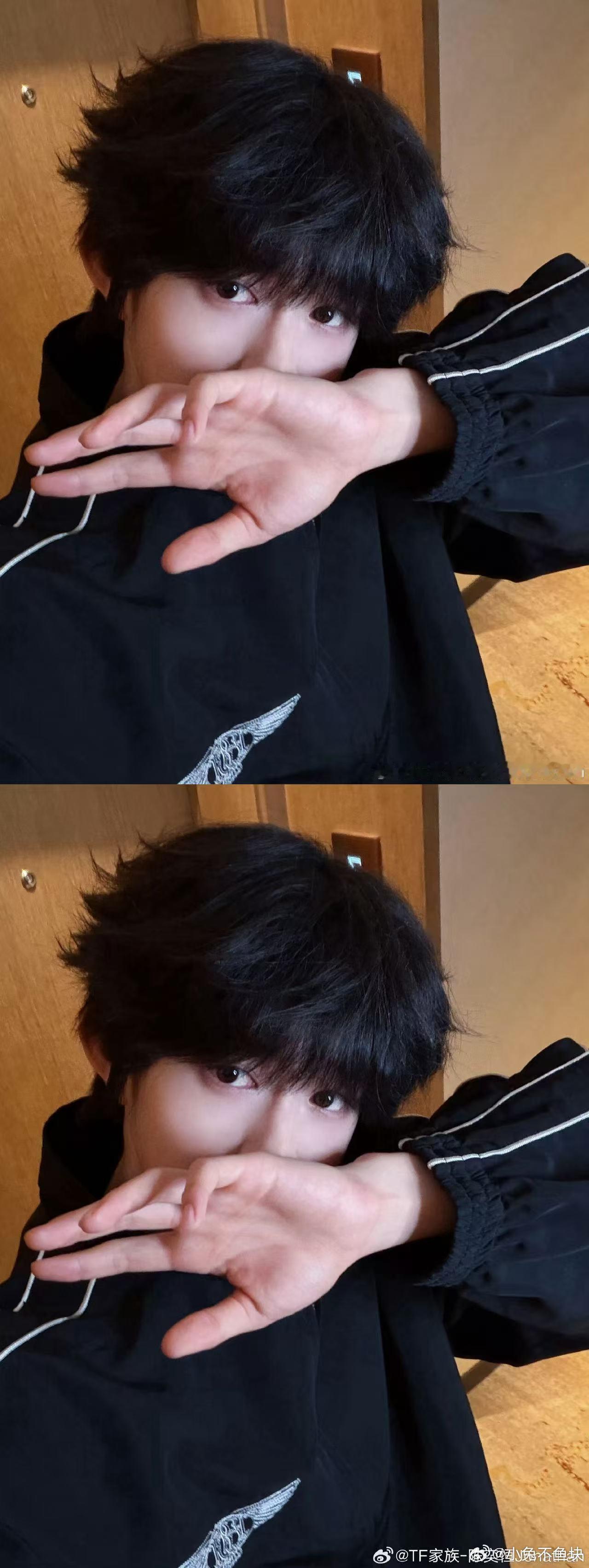 陈奕恒 卷毛小狗 陈奕恒真的帅而不自知，卷毛造型软萌又清爽，自带小狗般的温顺感，