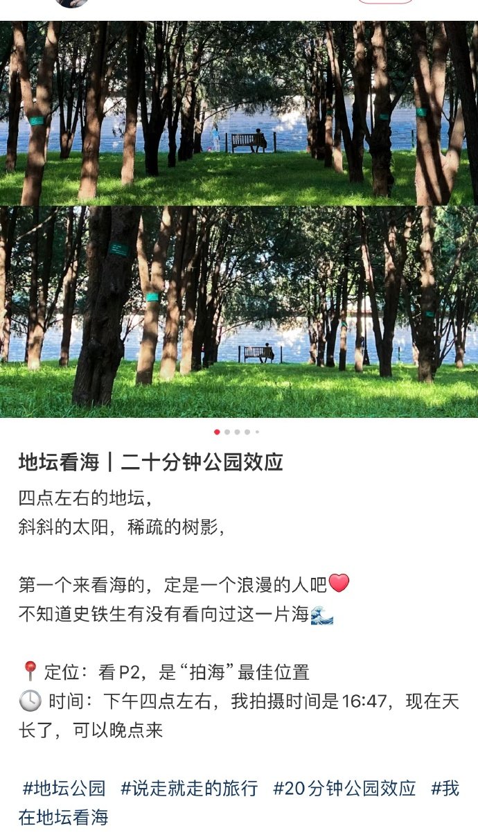 #也没人说地坛的海是墙啊##地坛的海高考后以为的未来#“地坛的海”完全可以入选《