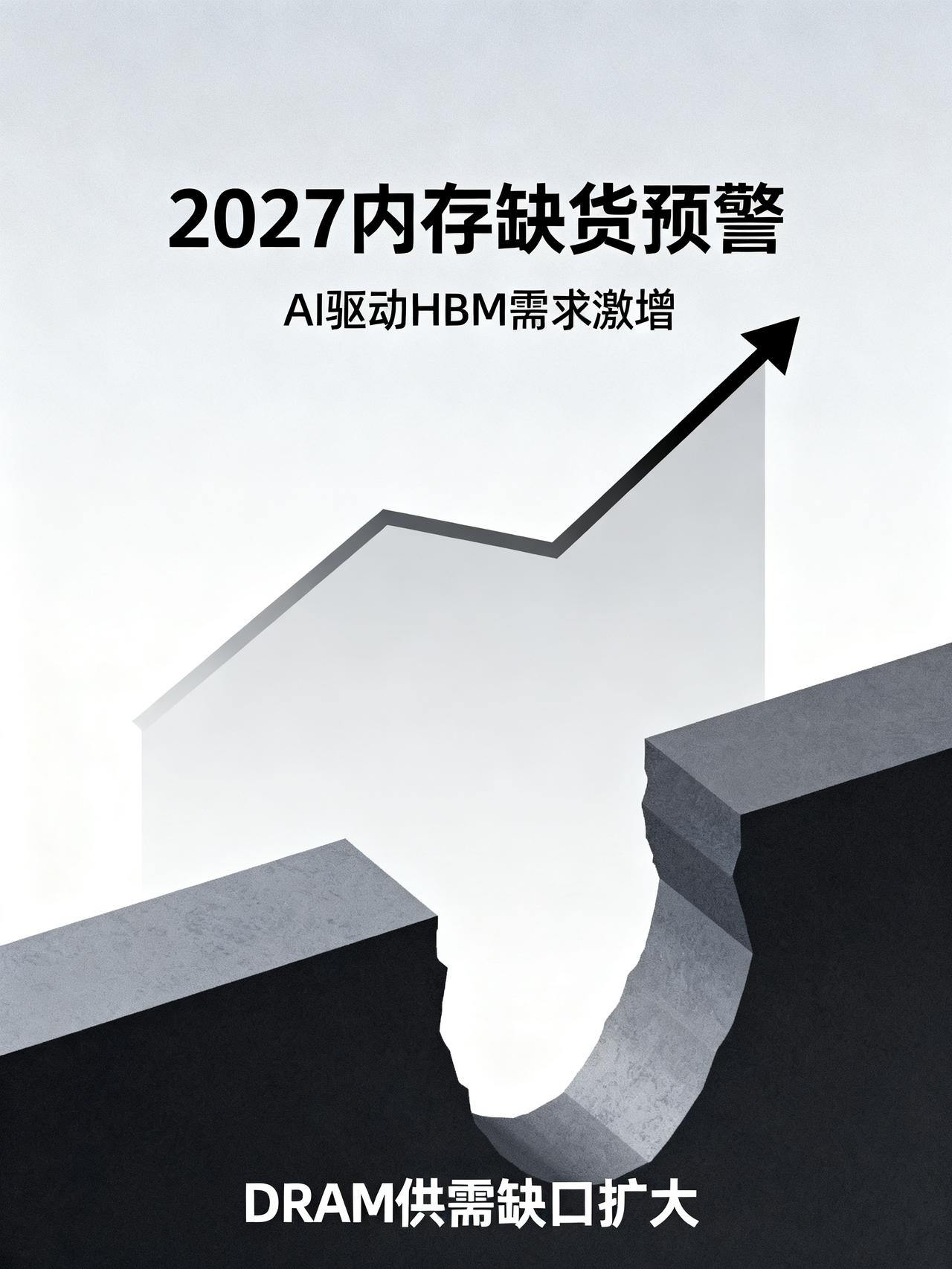 内存缺货危机逼近！2027年下游中小厂商或将面临严峻考验
做手机、笔记本的中小厂