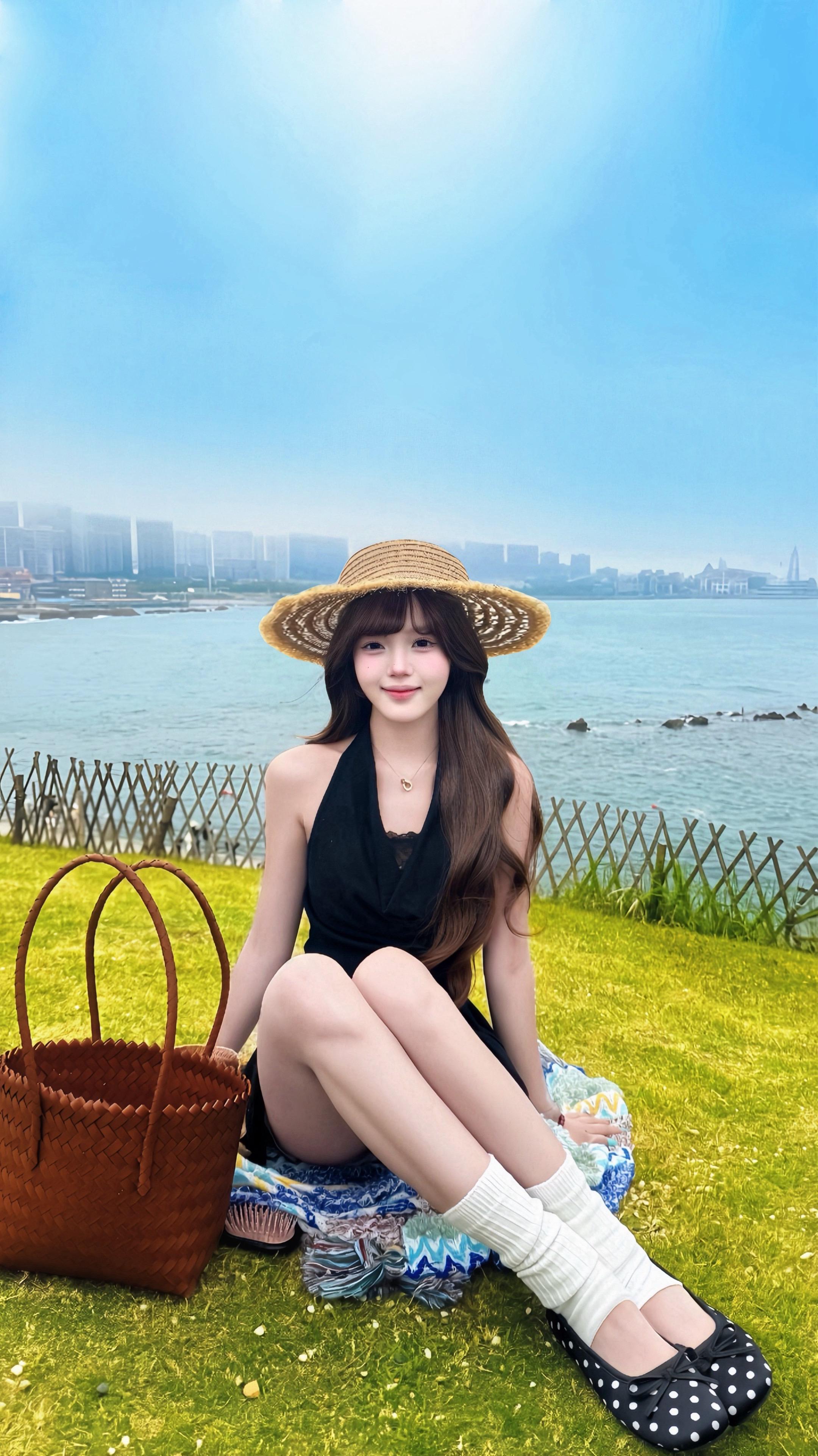 靠近海的时候🫧