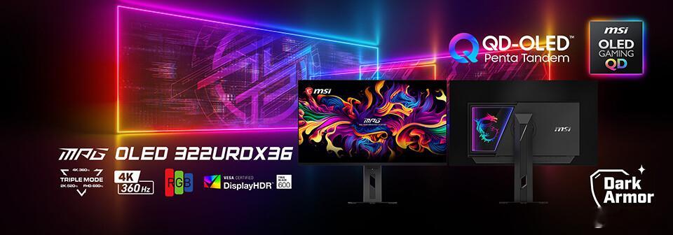 昨天发了个三星31.5英寸4K 360Hz/FHD 680Hz双模OLED面板：