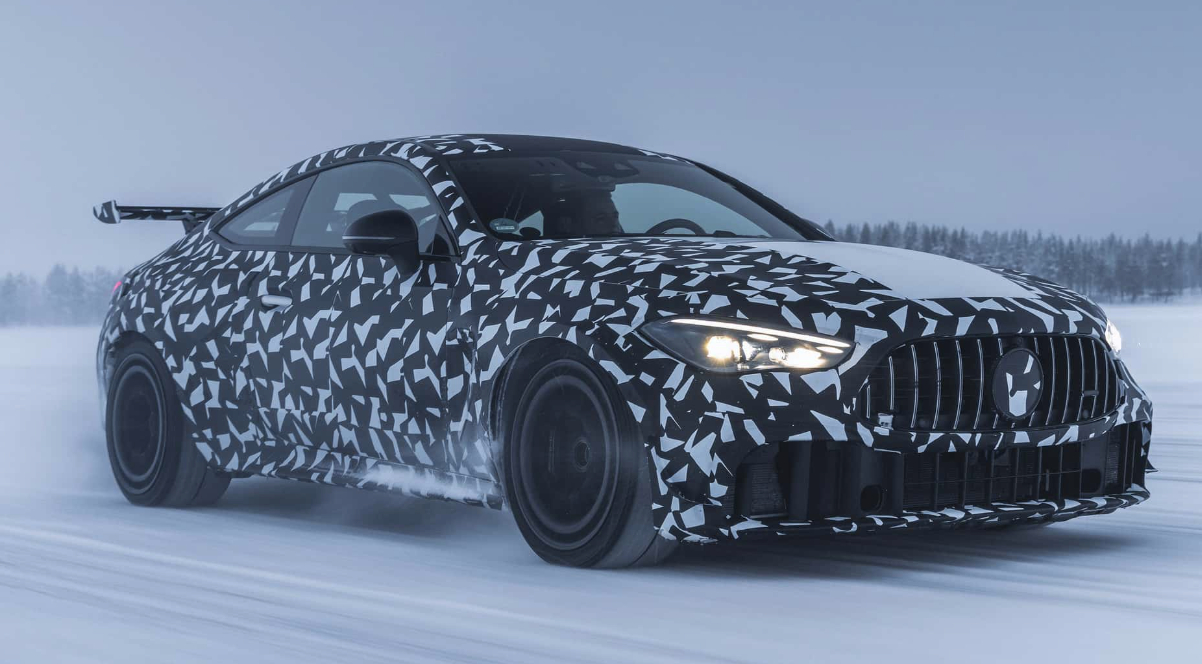 奔驰V8猛兽来袭！全新CLE Mythos版曝光。搭载4.0T V8发动机，预计