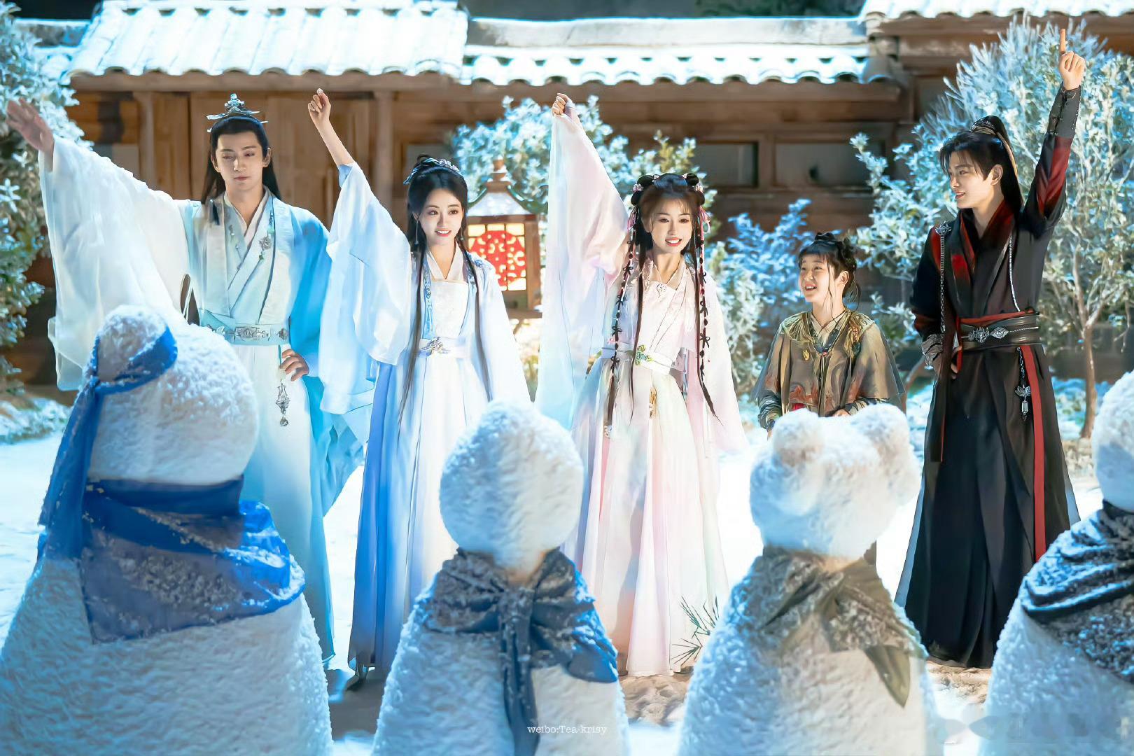 竹林四侠Cha 《永夜星河》竹林四侠是今年最好的team[开学季]不管剧里剧外都