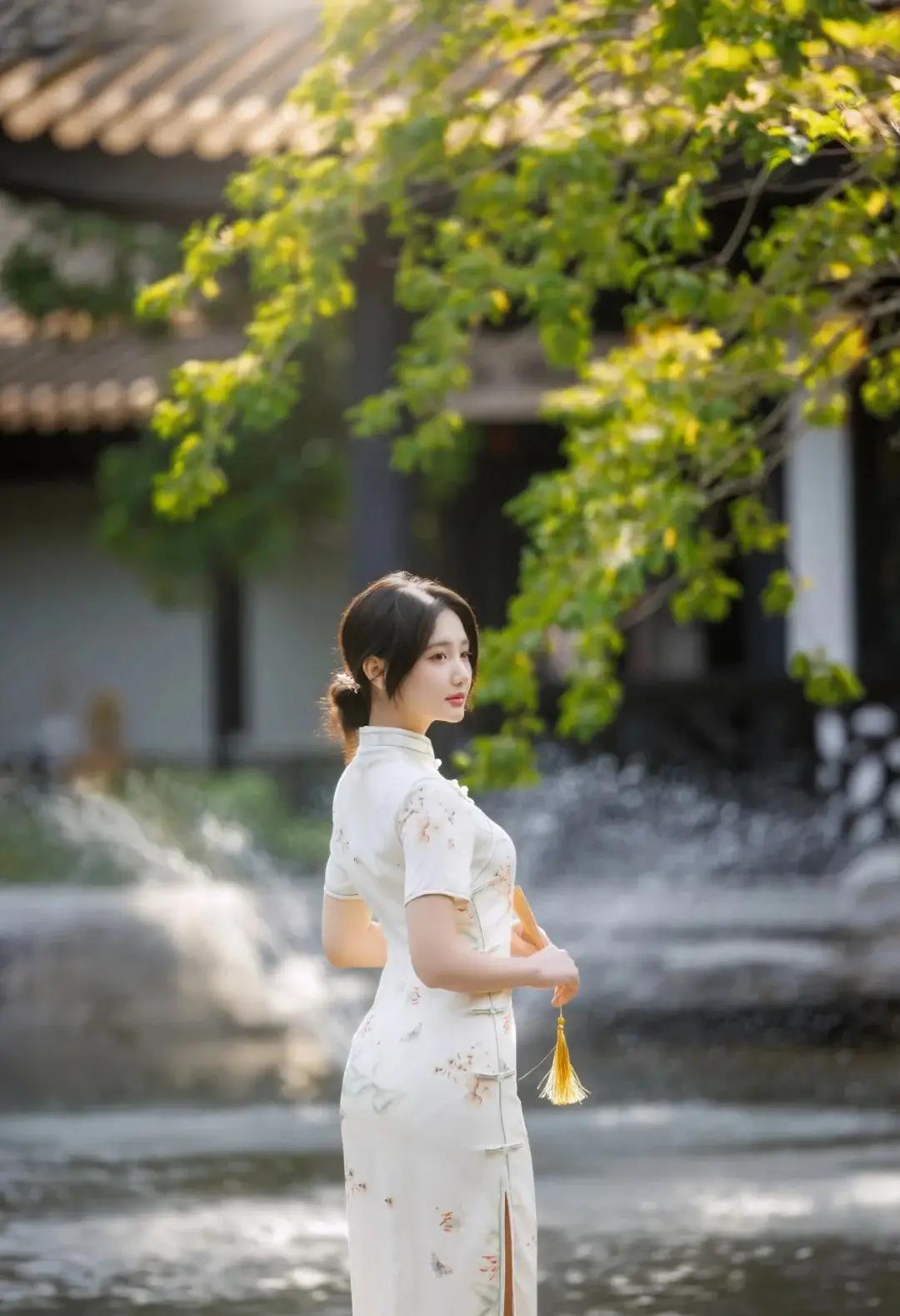 可以分享一张秋景树叶的的照片吗和旗袍更好看一点，更配哦