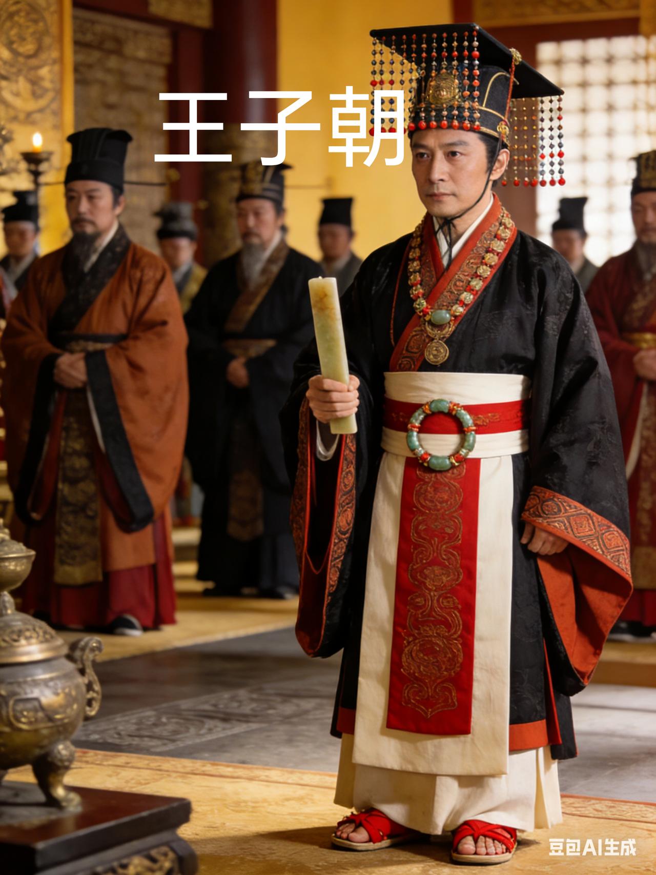 周景王庶子王子朝｜夺位兵败奔楚，携周典成千年悬案
 
周朝时期 君主周景王之子（