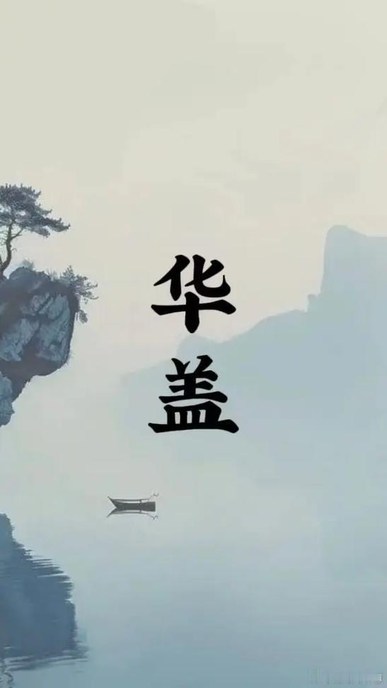 华盖：让人“独”。即使有才华，也不喜欢表现，不善交际，朋友少。如果华盖为忌，容易
