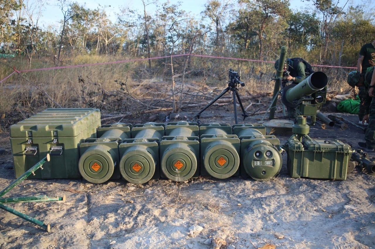 泰国方面披露，在攻占500号高地行动中，除了缴获GAM-102反坦克导弹，还有P