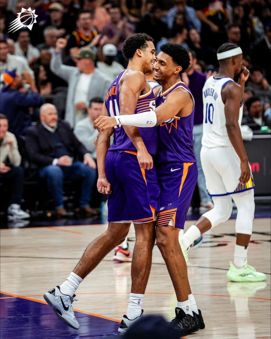 狄龙快给古德温磕一个吧。没有他那2罚1中，今天又得被喷了。夯：古德温、鸡皮；顶级