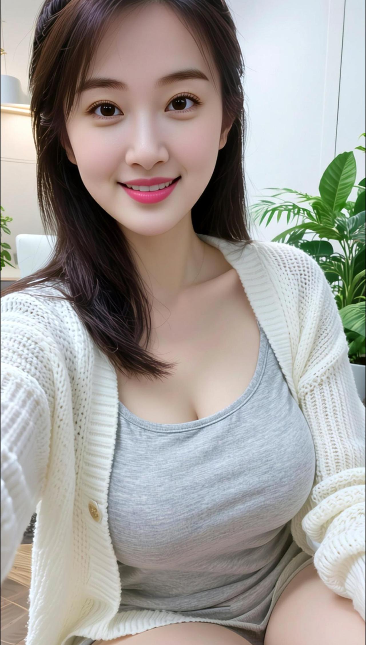 AI柔美自拍 抖音ai创作 感谢那些默默给我点赞的人