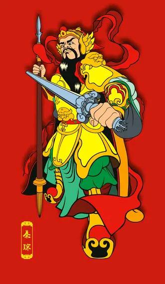 中国人最喜爱的古代武将排名：
1.关羽，被称为武圣，忠义的代表
2.岳飞，抗金名