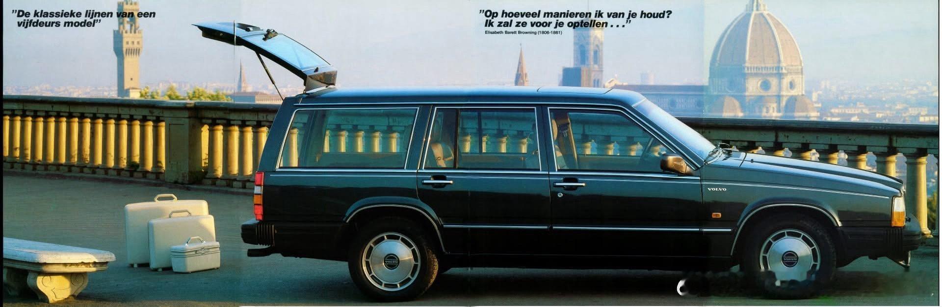 沃尔沃760为80年代沃尔沃旗舰轿车，1982年760 GLE 四门轿车上市，设