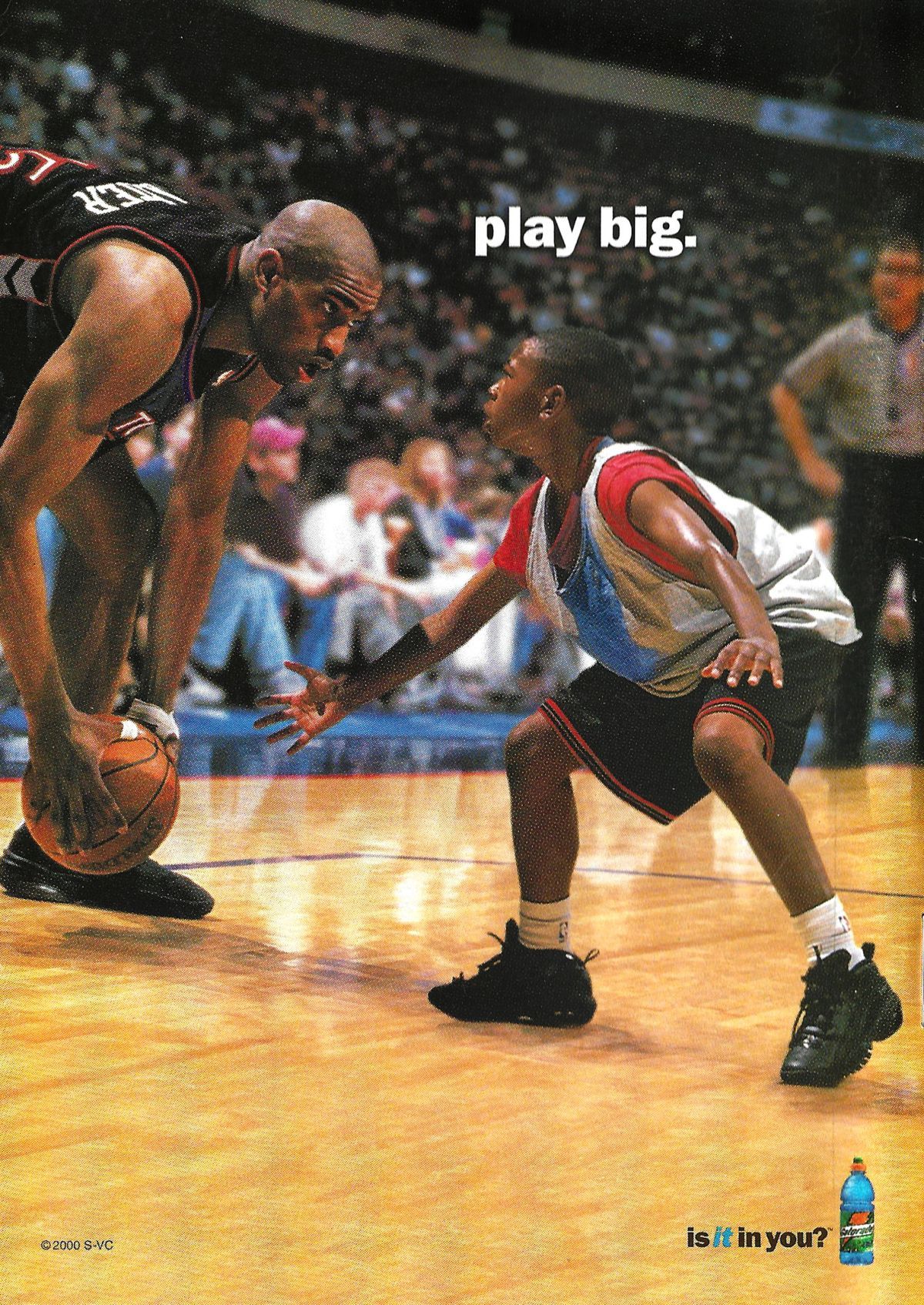 Vince Carter  Gatorade “Play Big”文斯卡特