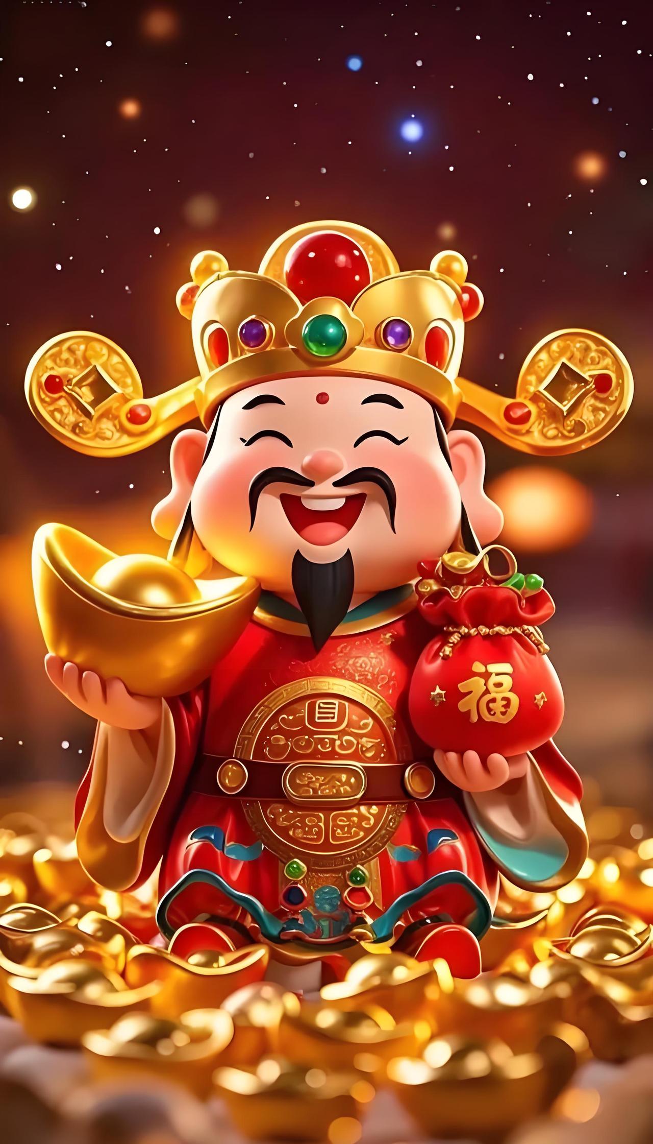 今日是农历七月廿二，民间传统中的“财神节”。说到财神，很多人会想到五路财神、文武
