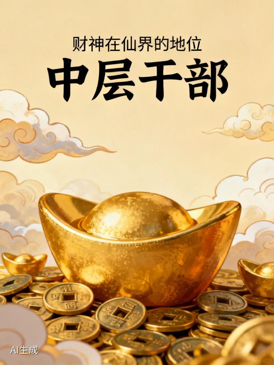 财神爷在仙界中是什么级别? 财神爷在仙界的级别还挺有意思。像赵公明、比干等都是大