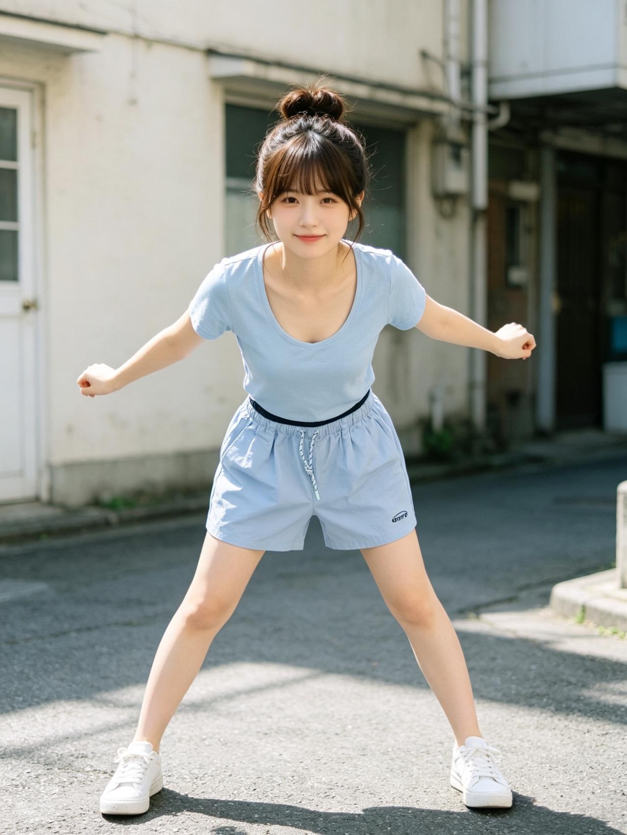元气满满的一天，从运动开始！💪🏻👟女人怎样穿搭才显有气质！ 小个子女生如何