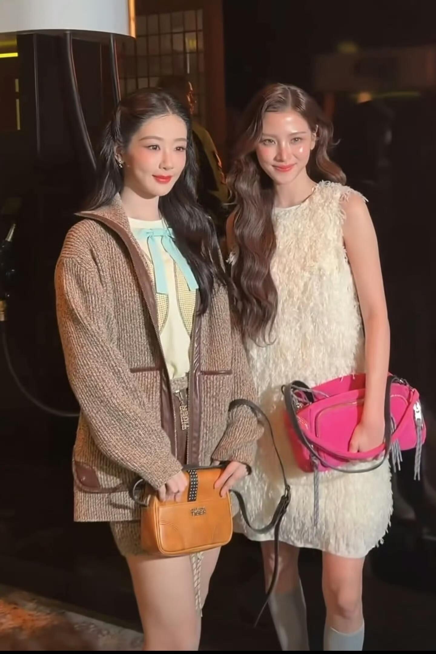 小水、杨紫同框合影，你pick谁呢？[思考] ​​​