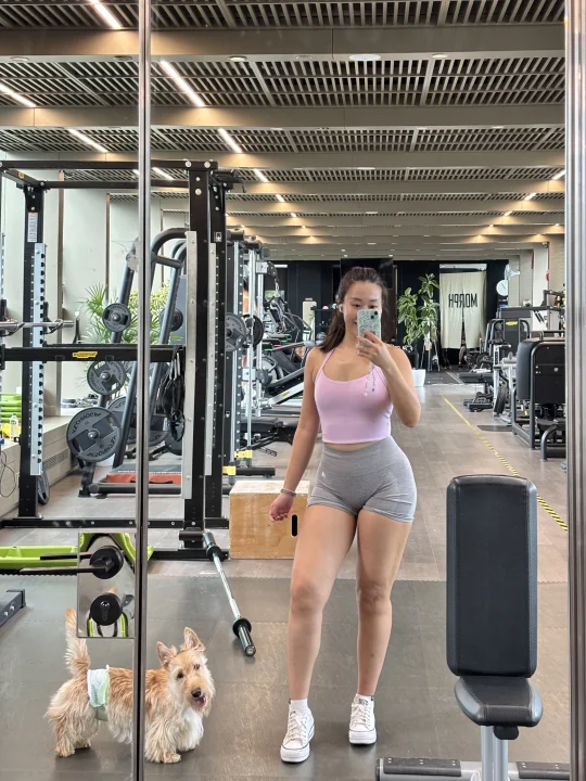 很低的云⛅️和训练搭子🐕